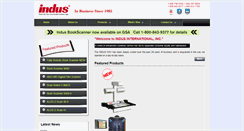 Desktop Screenshot of indususa.com